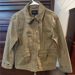 Army Green Banana Republic Factory Jacket